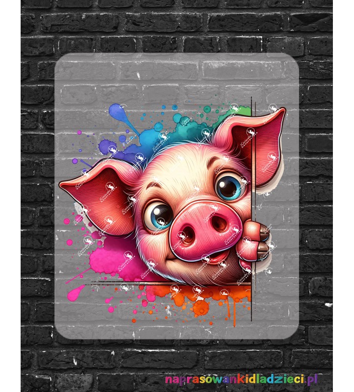 Śmieszne  Zwierzaki Świnka