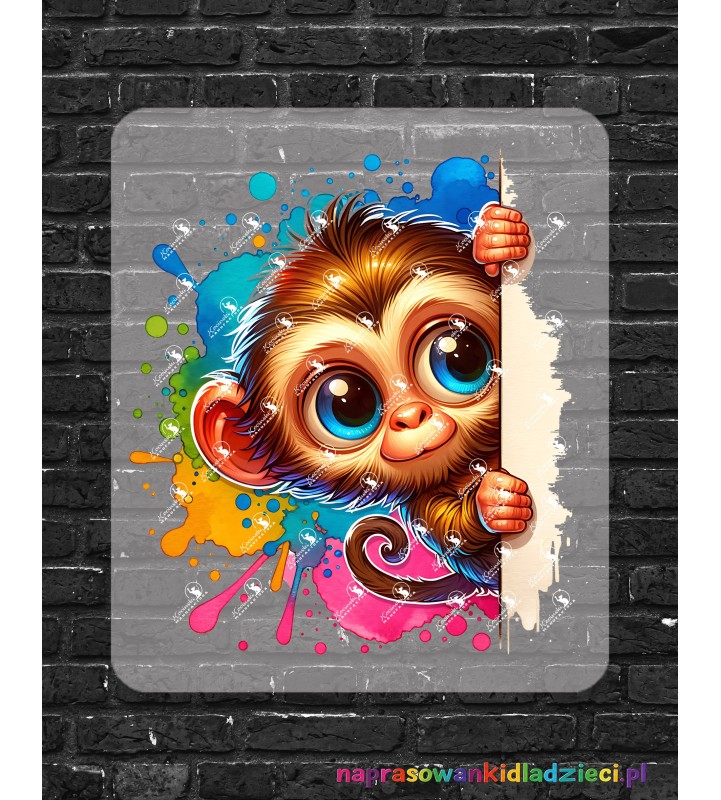 Śmieszne  Zwierzaki Małpka