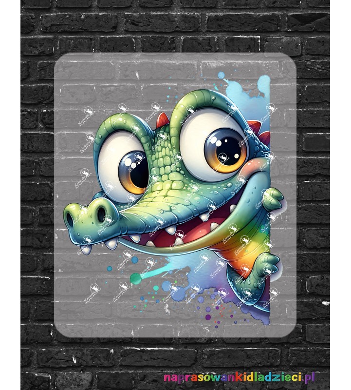 Śmieszne  Zwierzaki Krokodyl