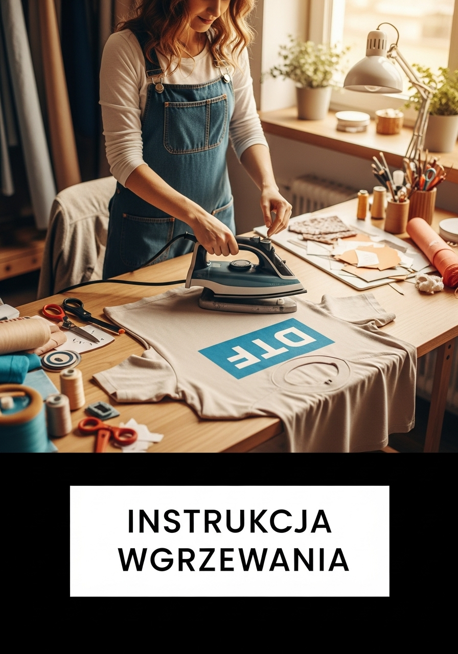 Instrukcja wgrzewania DTF